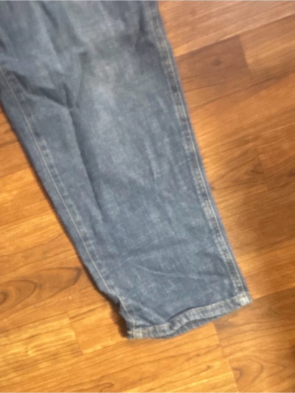 Sonoma Women's Blue Denim Overall Jumpsuit Adjustable Straps Pockets M - Picture 5 of 10